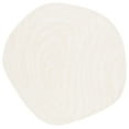 thumbnail image 1 of SAFAVIEH Novelty Phylliss Abstract Area Rug, Ivory, 5' x 5' Scalloped, 1 of 7