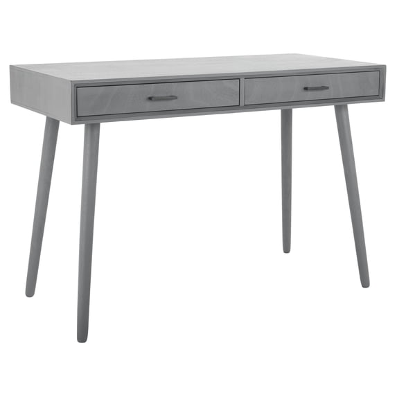 SAFAVIEH O'Dwyer 2-Drawer Desk Distressed Grey