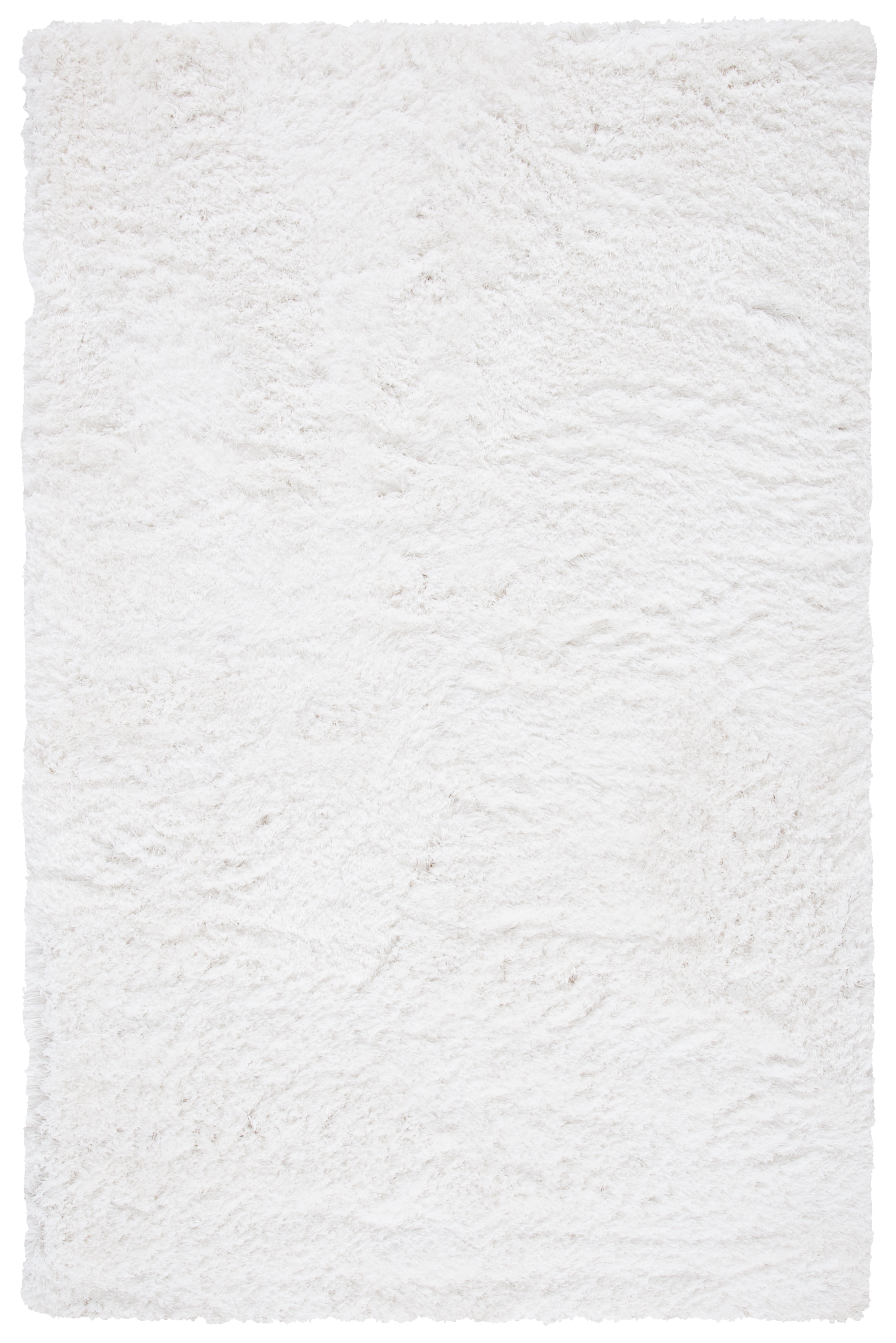 SAFAVIEH Ocean Braxton Solid Shag Area Rug, Ivory, 8' x 10'