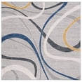 thumbnail image 1 of SAFAVIEH Odyssey Dymphna Modern Area Rug, Grey/Blue Gold, 6'7" x 6'7" Square, 1 of 8