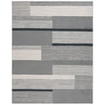 thumbnail image 1 of SAFAVIEH Odyssey Dzvonko Modern Area Rug, Grey/Black Ivory, 9' x 12', 1 of 8