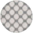 thumbnail image 1 of SAFAVIEH Odyssey Eadaoin Trellis Area Rug, Ivory/Grey, 6'7" x 6'7" Round, 1 of 8