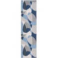 thumbnail image 1 of SAFAVIEH Odyssey Earl Modern Runner Rug, Grey/Blue Navy, 2'2" x 8', 1 of 8