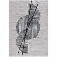 thumbnail image 1 of SAFAVIEH Odyssey Eason Modern Area Rug, Grey/Black, 5'3" x 7'6", 1 of 8