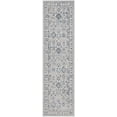thumbnail image 1 of SAFAVIEH Odyssey Easton Damask Runner Rug, Grey/Blue, 2'2" x 8', 1 of 8