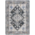 thumbnail image 1 of SAFAVIEH Odyssey Edin Damask Area Rug, Dark Grey/Blue Gold, 5'3" x 7'6", 1 of 8