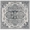 thumbnail image 1 of SAFAVIEH Odyssey Edith Floral Polyester Area Rug, Grey/Dark Grey, 6'7" x 6'7" Square, 1 of 11