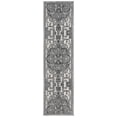 thumbnail image 1 of SAFAVIEH Odyssey Edith Floral Runner Rug, Grey/Dark Grey, 2'2" x 8', 1 of 8