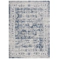 thumbnail image 1 of SAFAVIEH Odyssey Edmond Damask Area Rug, Grey/Navy, 5'3" x 7'6", 1 of 8