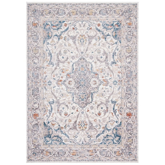 SAFAVIEH Olympia Collection OPA206F Grey / Ivory Rug