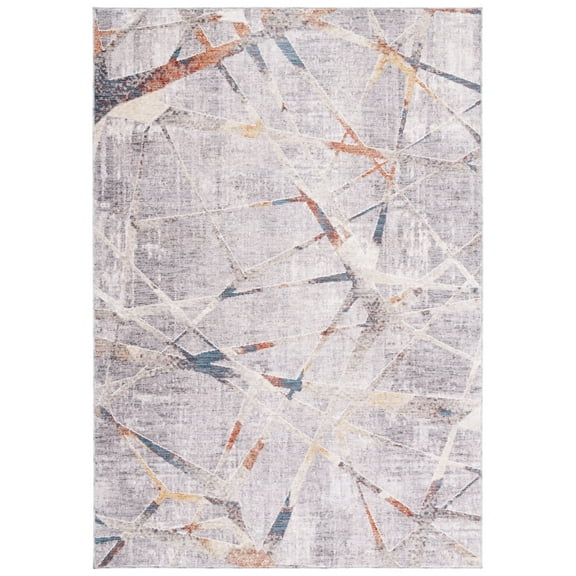 SAFAVIEH Olympia Collection OPA222F Grey / Light Grey Rug