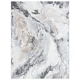 thumbnail image 1 of SAFAVIEH Opal Greta Abstract Area Rug, Ivory/Grey, 9' x 12', 1 of 8