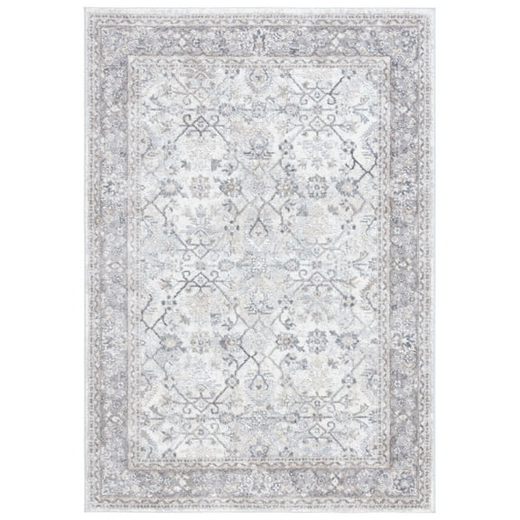 SAFAVIEH Opal Jeanie Oriental Area Rug, Grey/Beige, 4' x 6'