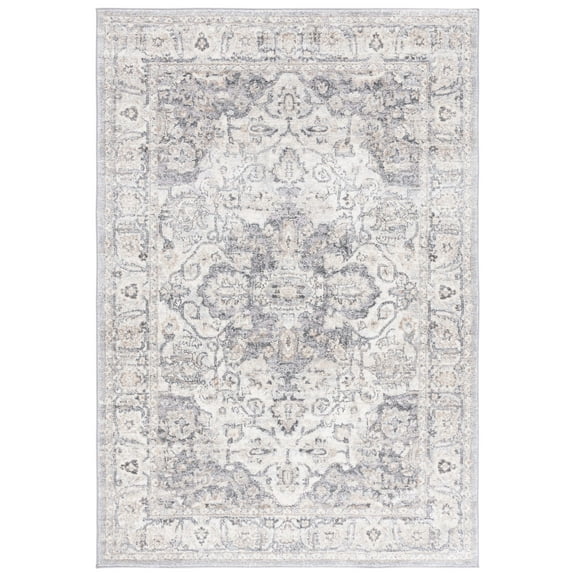 SAFAVIEH Opal Marisa Oriental Area Rug, Grey/Ivory, 8' x 10'
