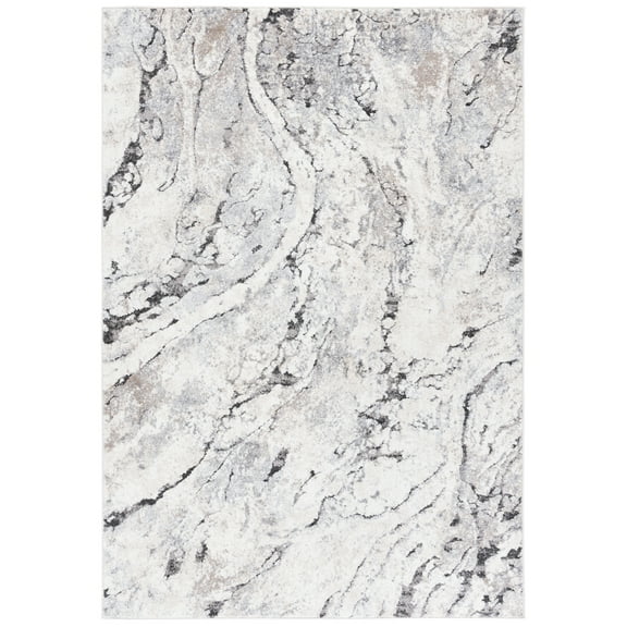 SAFAVIEH Opal Regis Abstract Area Rug, Beige/Grey, 8' x 10'