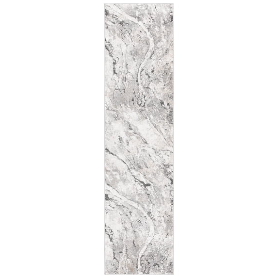 SAFAVIEH Opal Regis Abstract Runner Rug, Beige/Grey, 2'3" x 9'