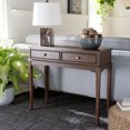 thumbnail image 1 of SAFAVIEH Opal Rustic 2 Drawer Console Table, Brown, 1 of 7
