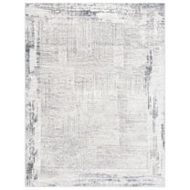 SAFAVIEH Opal Saleem Abstract Area Rug, Ivory/Grey, 8' x 10'
