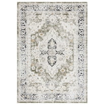 SAFAVIEH Opal Tabitha Medallion Area Rug, Green/Beige, 8' x 10'
