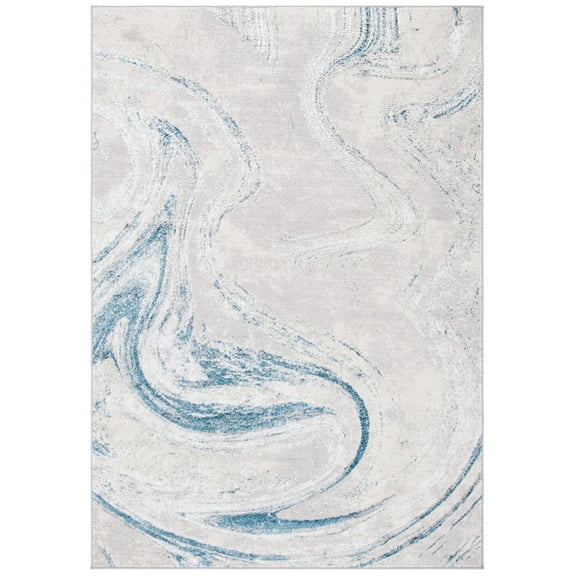 SAFAVIEH Orchard Edweena Modern Area Rug, Grey/Blue, 4'5" x 6'5"