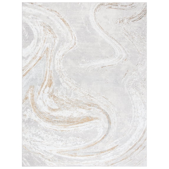 SAFAVIEH Orchard Edweena Modern Area Rug, Grey/Gold, 11' x 15'