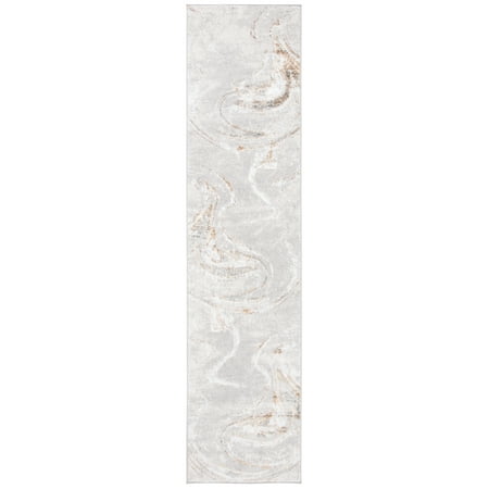 SAFAVIEH Orchard Edweena Modern Area Rug, Grey/Gold, 2'2" x 5'