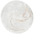 thumbnail image 1 of SAFAVIEH Orchard Edweena Modern Area Rug, Grey/Gold, 5' x 5' Round, 1 of 8