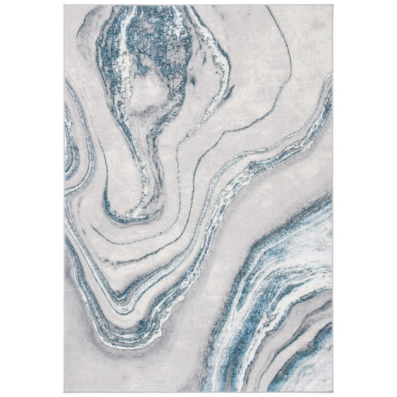 SAFAVIEH Orchard Edwin Modern Area Rug, Grey/Blue, 4'5" x 6'5"