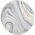 thumbnail image 1 of SAFAVIEH Orchard Edwin Modern Area Rug, Grey/Gold, 3' x 3' Round, 1 of 8
