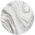 thumbnail image 1 of SAFAVIEH Orchard Edwin Modern Area Rug, Grey/Ivory, 3' x 3' Round, 1 of 8