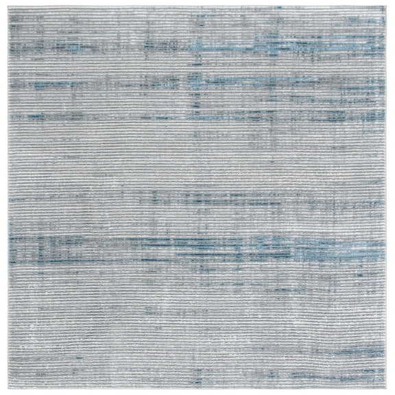 SAFAVIEH Orchard Edwyna Distressed Area Rug, Grey/Blue, 6'7" x 6'7" Square