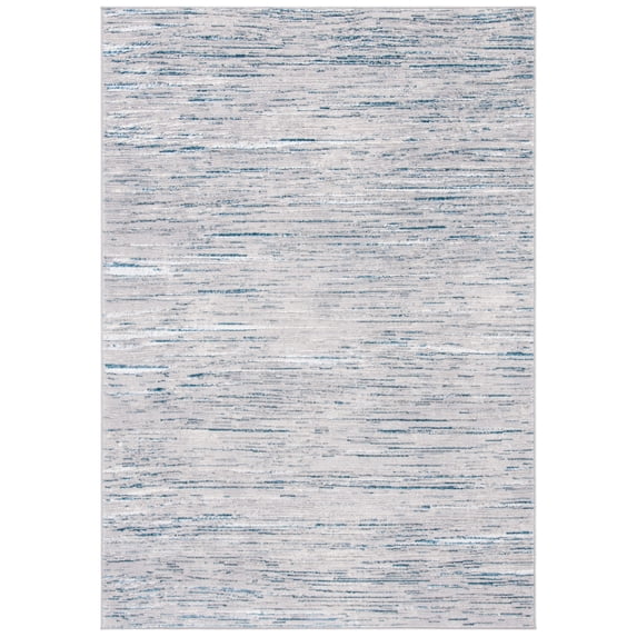 SAFAVIEH Orchard Edythe Distressed Area Rug, Grey/Blue, 4'5" x 6'5"