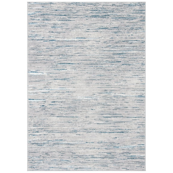 SAFAVIEH Orchard Edythe Distressed Area Rug, Grey/Blue, 5'5" x 7'7"