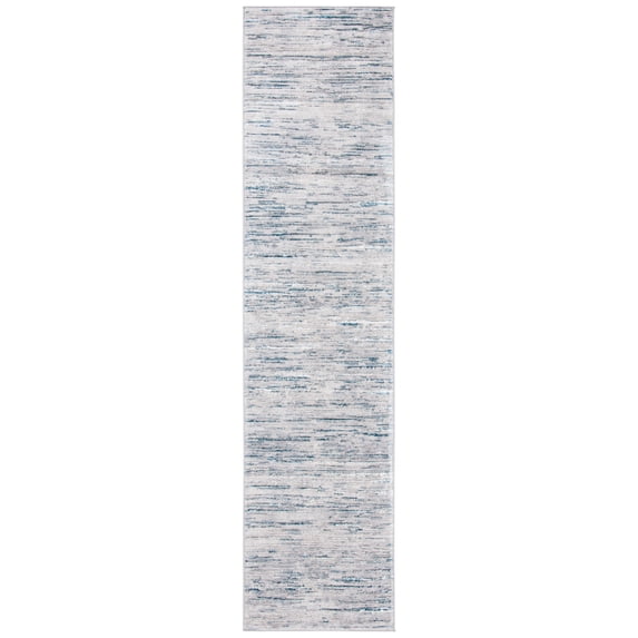 SAFAVIEH Orchard Edythe Distressed Runner Rug, Grey/Blue, 2'2" x 8'