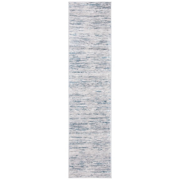 SAFAVIEH Orchard Edythe Distressed Runner Rug, Grey/Blue, 2'2" x 9'