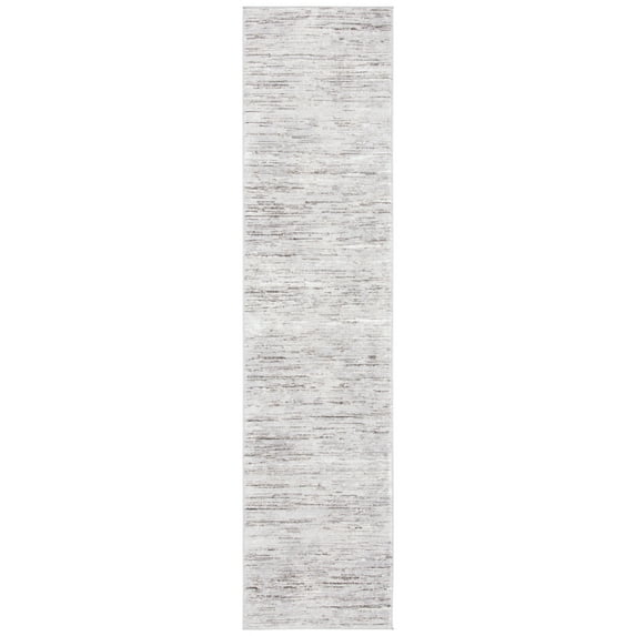SAFAVIEH Orchard Edythe Distressed Runner Rug, Grey/Light Grey, 2'2" x 8'