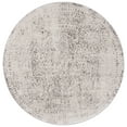thumbnail image 1 of SAFAVIEH Orchard Martin Oriental Polyester Area Rug, Gray/Silver, 6'7" x 6'7" Round, 1 of 10