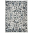 thumbnail image 1 of SAFAVIEH Oregon Coriander Floral Bordered Area Rug, Navy/Ivory, 5'1" x 7'6", 1 of 4