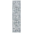 thumbnail image 1 of SAFAVIEH Oregon Coriander Floral Bordered Runner, 2'2" x 12', Navy/Ivory, 1 of 8