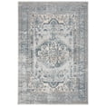 thumbnail image 1 of SAFAVIEH Oregon Creighton Floral Bordered Area Rug, 3' x 5', Light Blue/Ivory, 1 of 7
