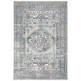 thumbnail image 1 of SAFAVIEH Oregon Creighton Floral Bordered Area Rug, Light Blue/Ivory, 4' x 6', 1 of 7