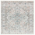 thumbnail image 1 of SAFAVIEH Oregon Ethelinda Floral Bordered Area Rug, 6'7" x 6'7" Square, Grey/Ivory, 1 of 8
