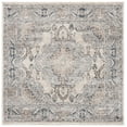 thumbnail image 1 of SAFAVIEH Oregon Ethelinda Floral Bordered Area Rug, Beige/Grey, 5'3" x 5'3" Square, 1 of 7