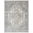thumbnail image 1 of SAFAVIEH Oregon Ethelinda Floral Bordered Area Rug, Beige/Grey, 8' x 10', 1 of 9
