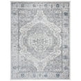 thumbnail image 1 of SAFAVIEH Oregon Grosvenor Floral Bordered Area Rug, Ivory/Grey, 8' x 10', 1 of 9