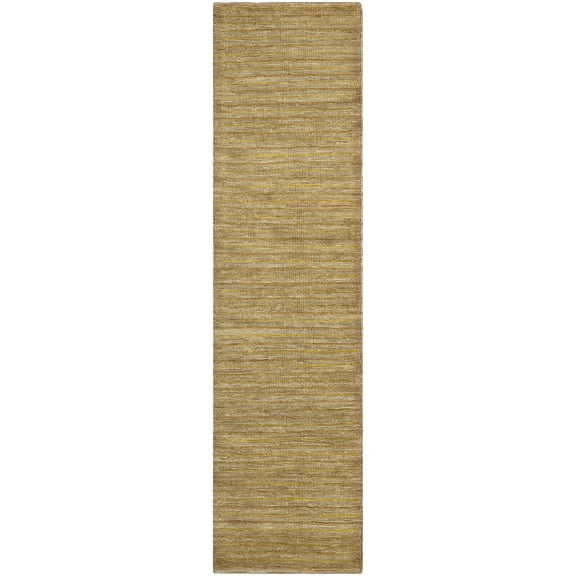 SAFAVIEH Organic Baldric Solid Braided Jute Runner Rug, Natural, 2'6" x 8'