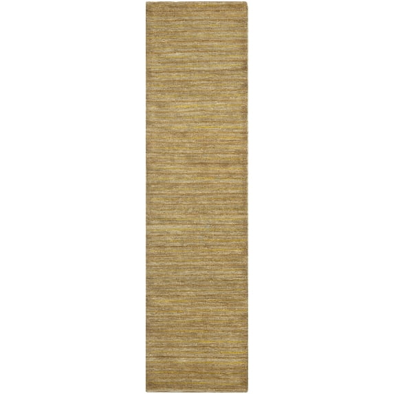 SAFAVIEH Organic Baldric Solid Braided Jute Runner Rug, Natural, 2'6" x 8'
