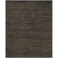 thumbnail image 1 of SAFAVIEH Organic Devnet Striped Braided Jute Area Rug, Charcoal, 2' x 3', 1 of 6