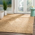 thumbnail image 1 of SAFAVIEH Organic Elihu Geometric Braided Jute Area Rug, Natural/Ivory, 8' x 10', 1 of 6