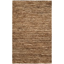 SAFAVIEH Organic Jemima Striped Braided Jute Area Rug, Natural, 2' x 3'